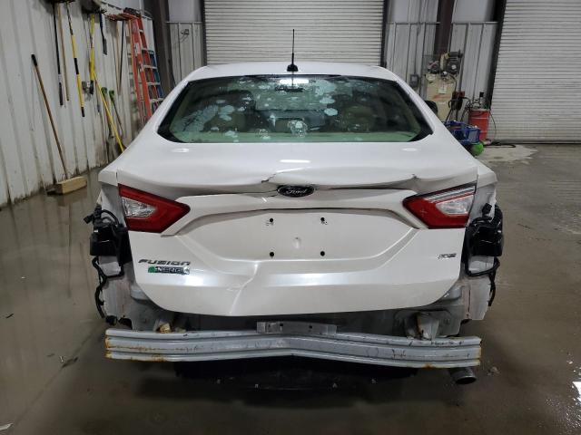 3FA6P0PUXDR253076 - 2013 FORD FUSION SE PHEV WHITE photo 6