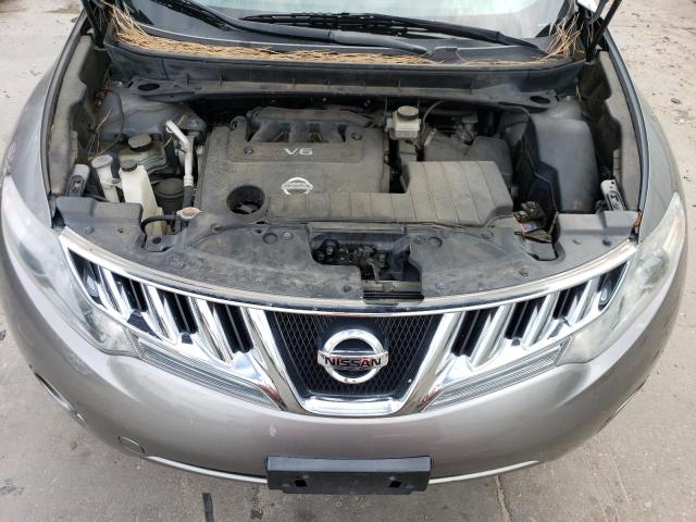 JN8AZ1MW0AW114002 - 2010 NISSAN MURANO S SILVER photo 12