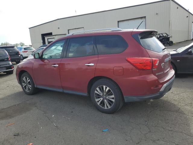 5N1DR2MM4HC648558 - 2017 NISSAN PATHFINDER S RED photo 2