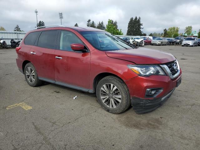 5N1DR2MM4HC648558 - 2017 NISSAN PATHFINDER S RED photo 4