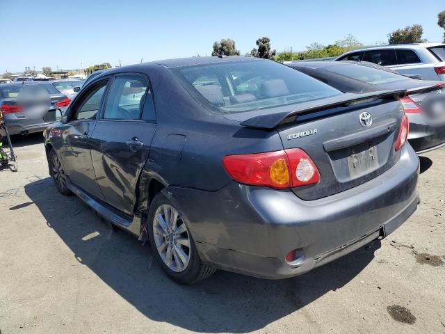 1NXBU40E29Z030599 - 2009 TOYOTA COROLLA BASE GRAY photo 2