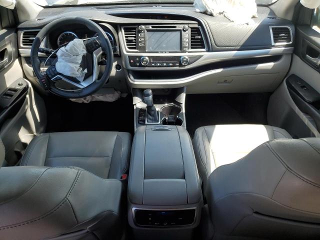 5TDJKRFH1GS304526 - 2016 TOYOTA HIGHLANDER XLE SILVER photo 8