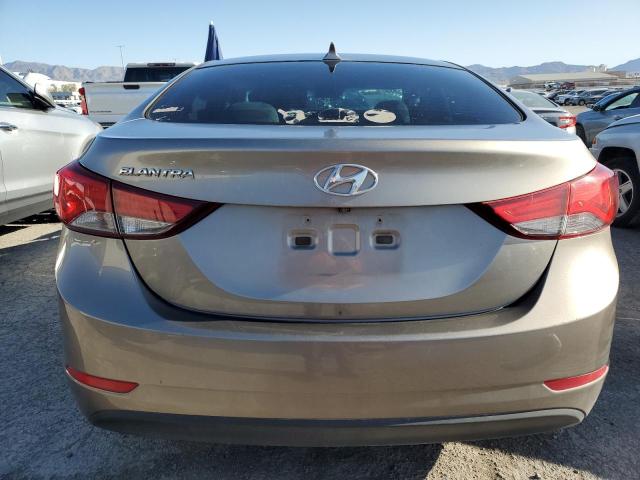 5NPDH4AE9EH536189 - 2014 HYUNDAI ELANTRA SE GOLD photo 6