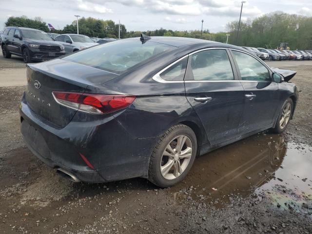 5NPE34AFXKH735176 - 2019 HYUNDAI SONATA LIMITED BLUE photo 3