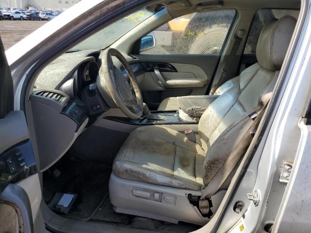 2HNYD28487H512227 - 2007 ACURA MDX TECHNOLOGY SILVER photo 7