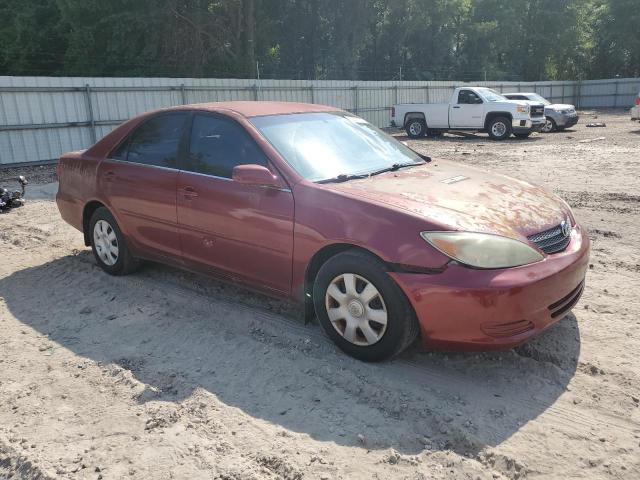 4T1BE32K03U227479 - 2003 TOYOTA CAMRY LE RED photo 4