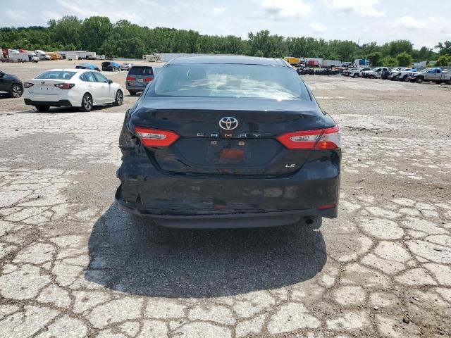 4T1B11HKXJU614657 - 2018 TOYOTA CAMRY L BLACK photo 6