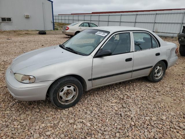 1Y1SK528XYZ427899 - 2000 CHEVROLET GEO PRIZM BASE SILVER photo 1