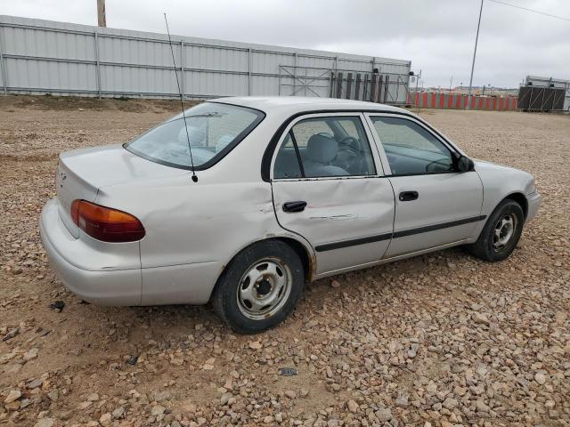 1Y1SK528XYZ427899 - 2000 CHEVROLET GEO PRIZM BASE SILVER photo 3
