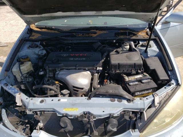 4T1BE32K35U607435 - 2005 TOYOTA CAMRY LE BLUE photo 11