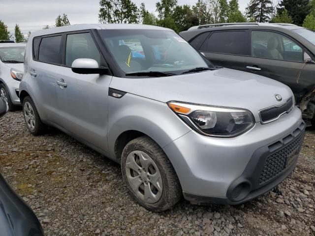 KNDJN2A20E7713349 - 2014 KIA SOUL SILVER photo 4