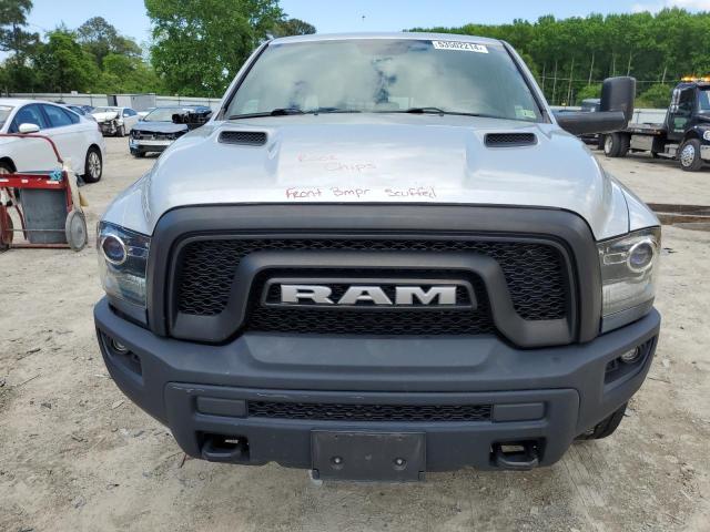 1C6RR7YT1JS162933 - 2018 RAM 1500 REBEL SILVER photo 5