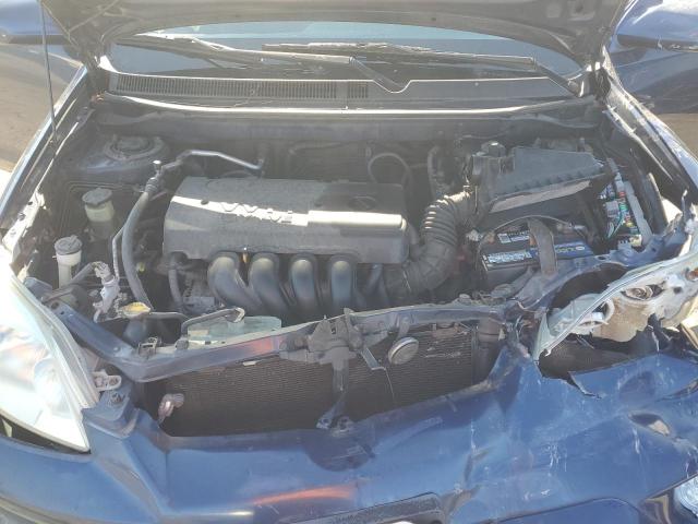 2T1KR32E75C462478 - 2005 TOYOTA COROLLA MA XR BLUE photo 11