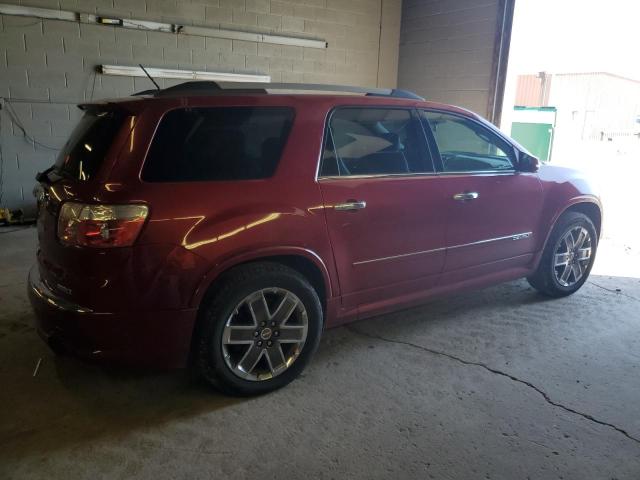 1GKKVTED4CJ132186 - 2012 GMC ACADIA DENALI RED photo 3