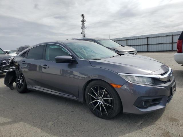 2HGFC1F75HH641679 - 2017 HONDA CIVIC EXL GRAY photo 4
