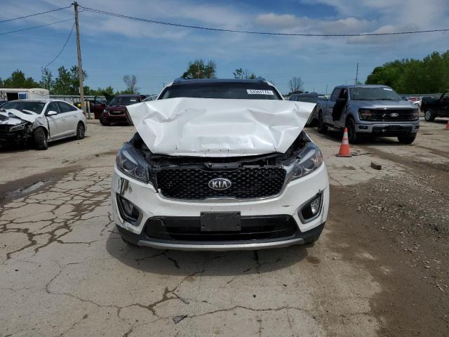 5XYPH4A58GG141475 - 2016 KIA SORENTO EX WHITE photo 5