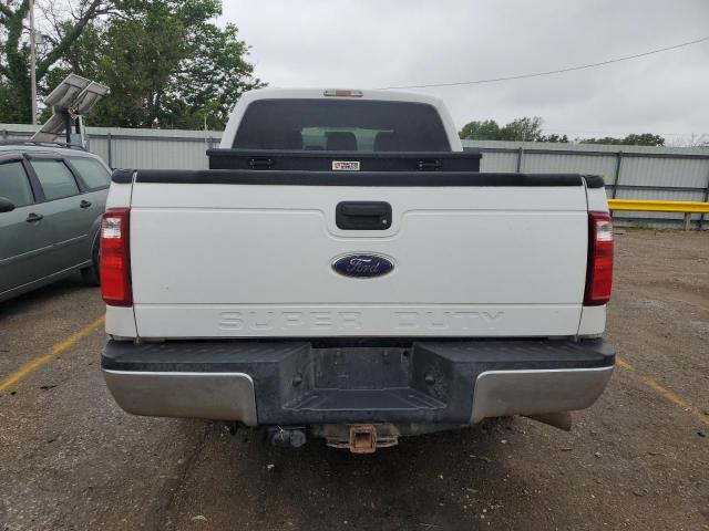 1FT7W2BT2FEB71134 - 2015 FORD F250 SUPER DUTY WHITE photo 6