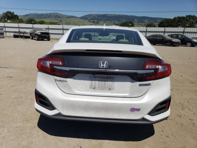 JHMZC5F18KC003014 - 2019 HONDA CLARITY WHITE photo 6