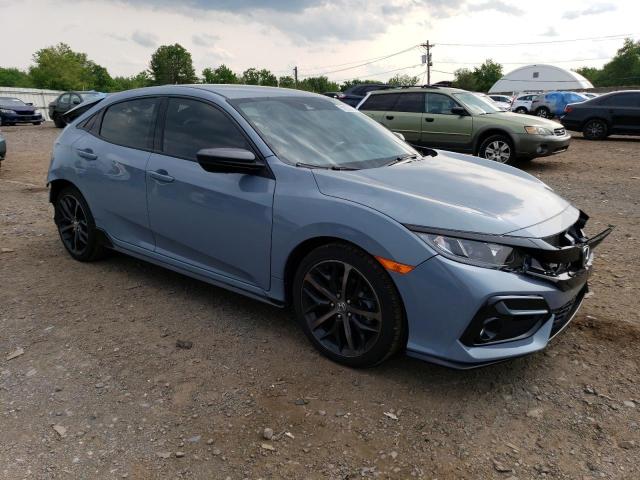 SHHFK7H43MU409880 - 2021 HONDA CIVIC SPORT 灰色 照片 4