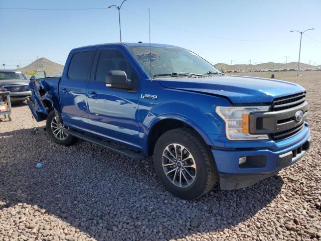 1FTEW1CG7JKC71520 - 2018 FORD F150 SUPERCREW BLUE photo 4