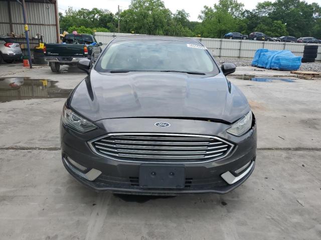 3FA6P0LU7JR127873 - 2018 FORD FUSION SE HYBRID GRAY photo 5