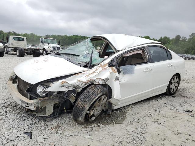 2HGFA16569H527194 - 2009 HONDA CIVIC LX WHITE photo 1