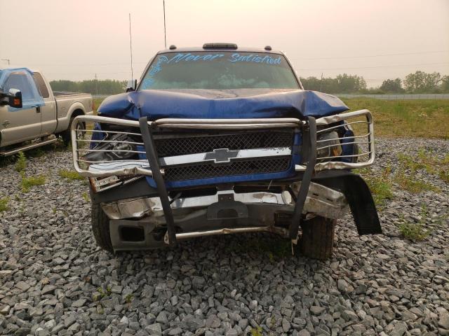 1GCJC39193E162645 - 2003 CHEVROLET SILVERADO C3500 BLUE photo 5