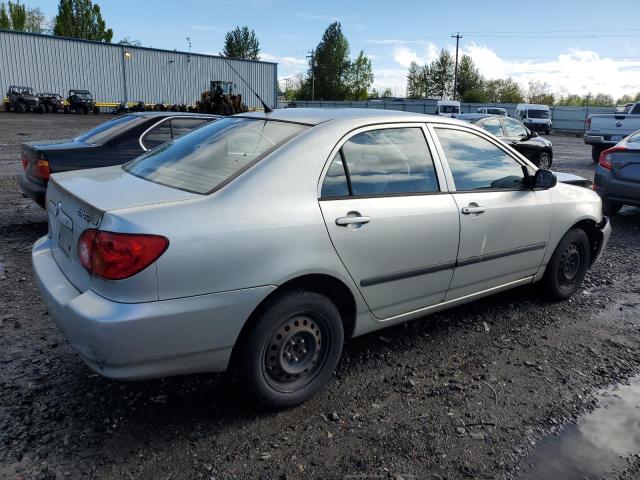 JTDBR32E730039973 - 2003 TOYOTA COROLLA CE GRAY photo 3