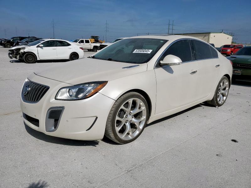 2G4GV5GV1C9104839 - 2012 BUICK REGAL GS WHITE photo 1