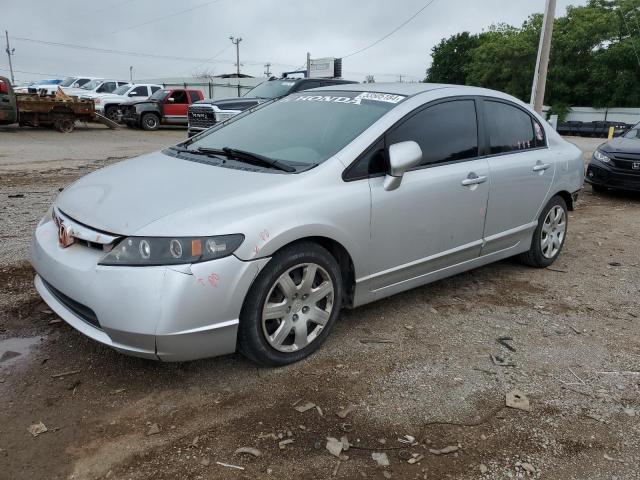 1HGFA16557L109502 - 2007 HONDA CIVIC LX SILVER photo 1