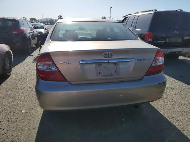 4T1BE32K62U512329 - 2002 TOYOTA CAMRY LE GOLD photo 6