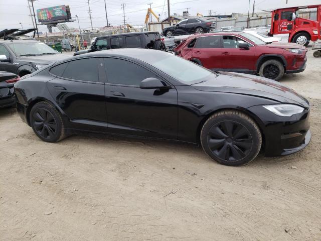 5YJSA1E62NF459967 - 2022 TESLA MODEL S BLACK photo 4