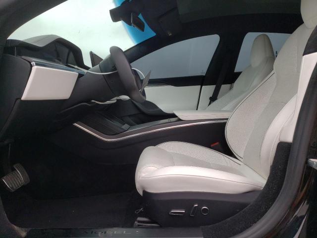 5YJSA1E62NF459967 - 2022 TESLA MODEL S შავი ფოტო 7