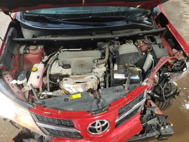 2T3DFREV7FW288757 - 2015 TOYOTA RAV4 LIMITED RED photo 12