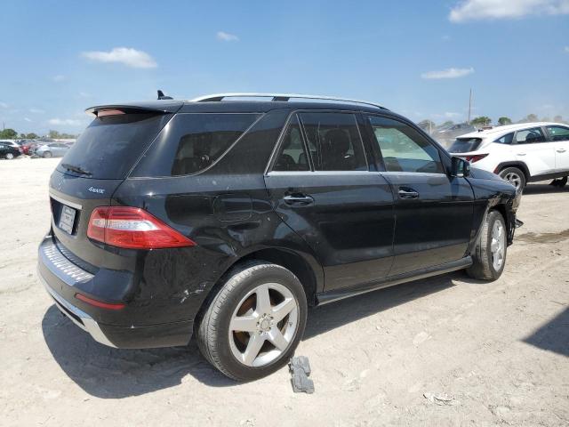4JGDA5HB3FA574379 - 2015 MERCEDES-BENZ ML 350 4MATIC BLACK photo 3