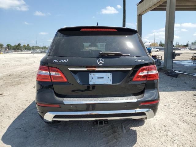 4JGDA5HB3FA574379 - 2015 MERCEDES-BENZ ML 350 4MATIC BLACK photo 6