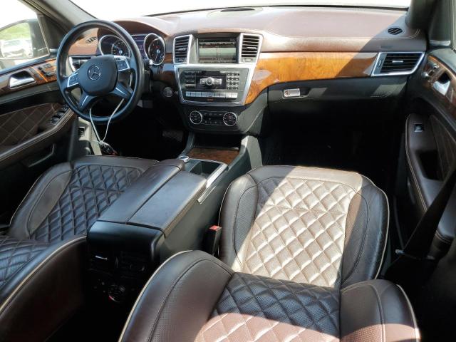 4JGDA5HB3FA574379 - 2015 MERCEDES-BENZ ML 350 4MATIC BLACK photo 8