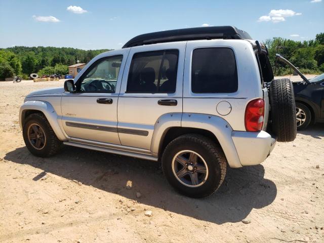 1J4GK38K14W305648 - 2004 JEEP LIBERTY RENEGADE SILVER photo 2