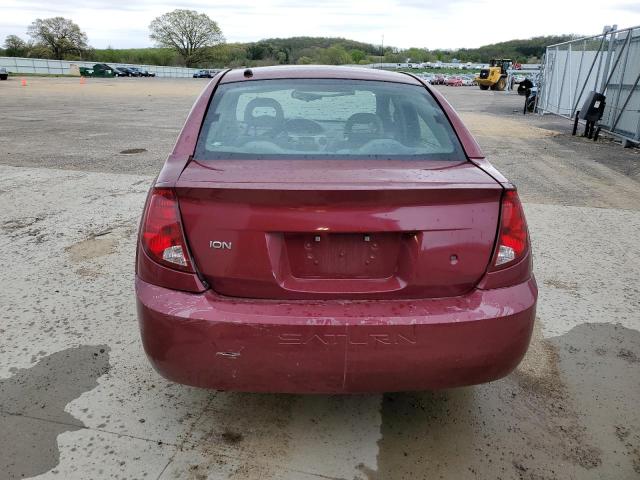 1G8AJ55F06Z186763 - 2006 SATURN ION LEVEL 2 勃艮第红 照片 6