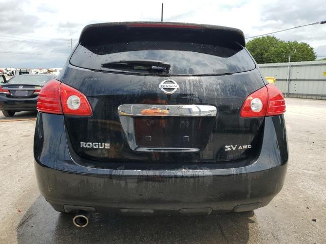 JN8AS5MV4DW624599 - 2013 NISSAN ROGUE S BLACK photo 6