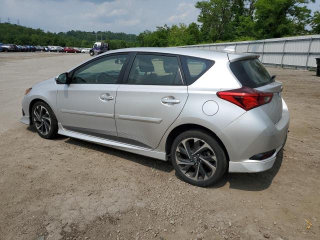 JTNKARJE8GJ500539 - 2016 TOYOTA SCION IM SILVER photo 2