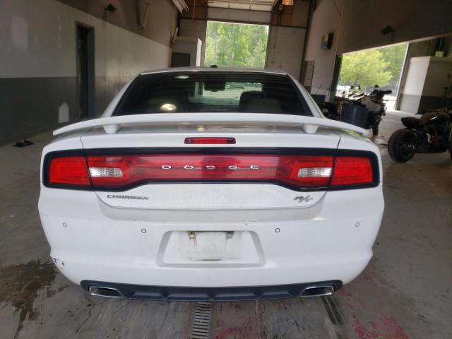 2C3CDXCT2EH323439 - 2014 DODGE CHARGER R/T WHITE photo 6