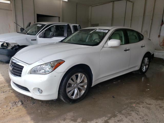 JN1BY1AR8BM375685 - 2011 INFINITI M37 X WHITE photo 1