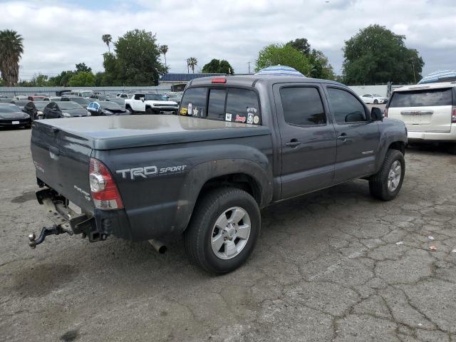 5TFJU4GN7FX082987 - 2015 TOYOTA TACOMA DOUBLE CAB PRERUNNER GRAY photo 3