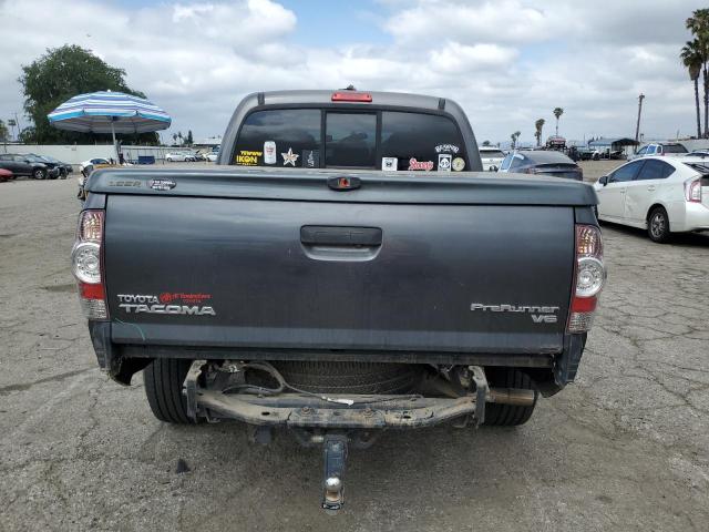 5TFJU4GN7FX082987 - 2015 TOYOTA TACOMA DOUBLE CAB PRERUNNER GRAY photo 6