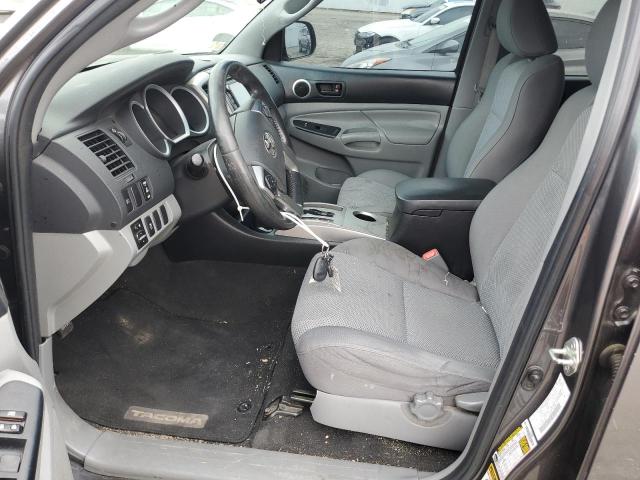 5TFJU4GN7FX082987 - 2015 TOYOTA TACOMA DOUBLE CAB PRERUNNER GRAY photo 7