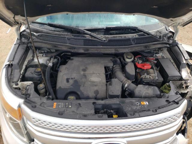1FM5K7D80EGA68236 - 2014 FORD EXPLORER XLT WHITE photo 11