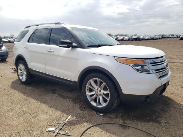 1FM5K7D80EGA68236 - 2014 FORD EXPLORER XLT WHITE photo 4