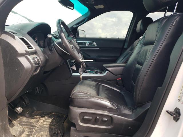 1FM5K7D80EGA68236 - 2014 FORD EXPLORER XLT WHITE photo 7