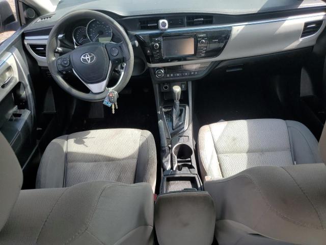 5YFBURHE2FP305158 - 2015 TOYOTA COROLLA L SILVER photo 8